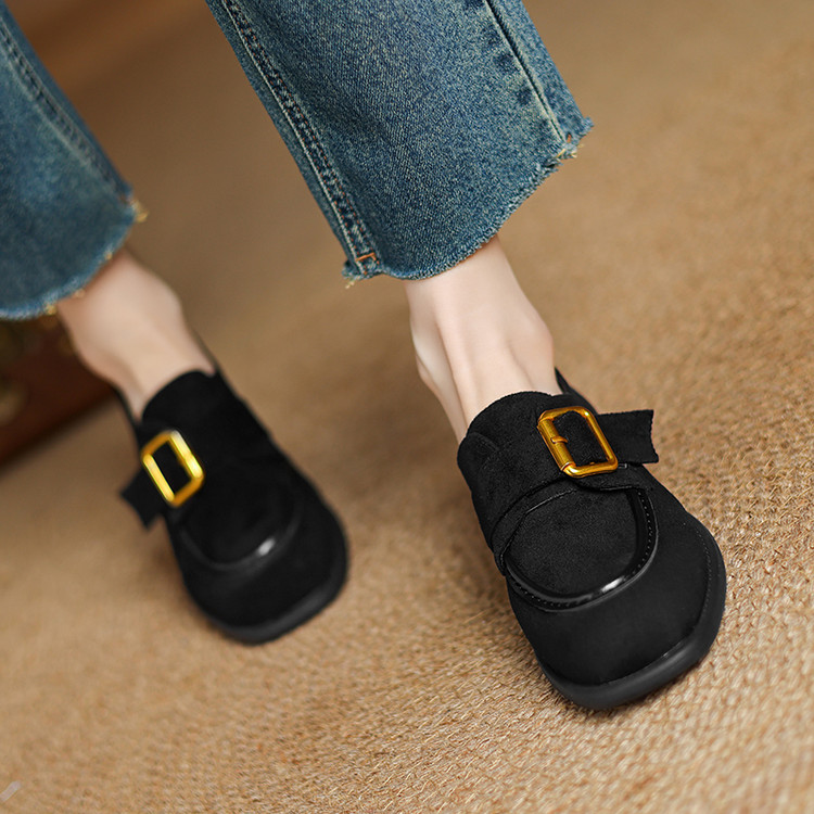 Deep Mouth Flat Shoes for Women - Spring 2025 Fashion Slip-On