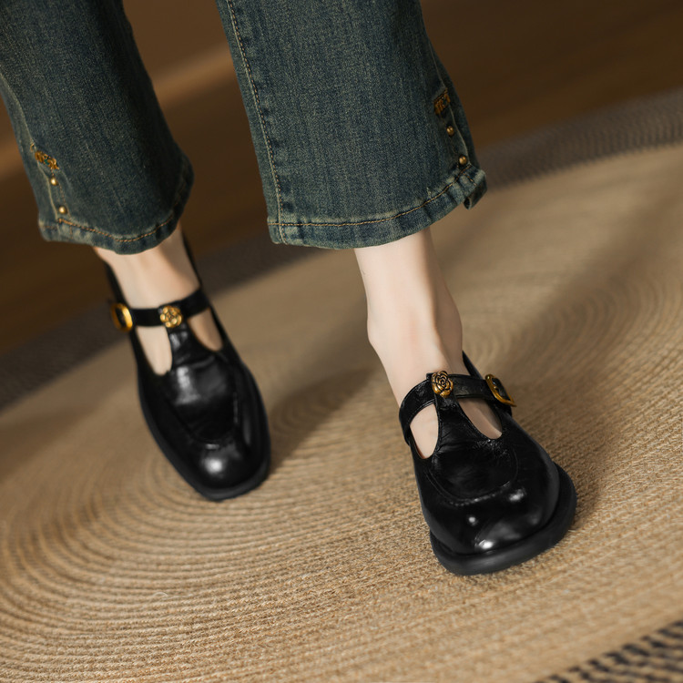 Deep Mouth Flat Shoes for Women - Spring 2025 Fashion